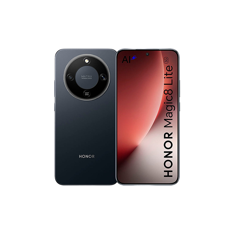 Honor Magic8 Lite 5G Dual Sim 8GB RAM 256GB - Midnight Black