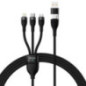 6in1-Kabel USB-C+USB-A --- USB-C+Lightning+microUSB 20W 100cm BASEUS