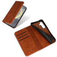 FLIPCASE WONDER PRIME braun für Samsung Galaxy S25 FE