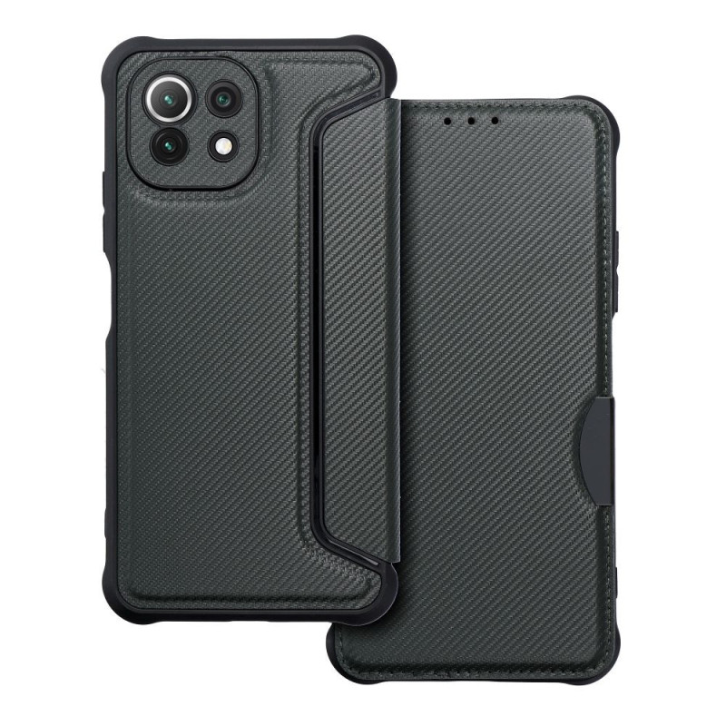 Flip case for Xiaomi Mi 11 Lite 5G / Mi 11 Lite LTE ( 4G ) / Mi 11 Lite Razor Book black Flip case for Xiaomi Mi 11 Lite 5G / Mi 11 Lite LTE ( 4G ) / Mi 11 Lite Razor Book black
