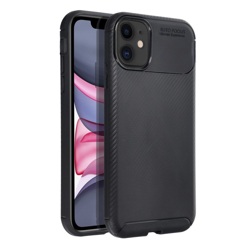 Case for iPhone 11 Carbon Premium black