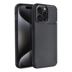 Case for iPhone 15 PRO MAX Carbon Premium black