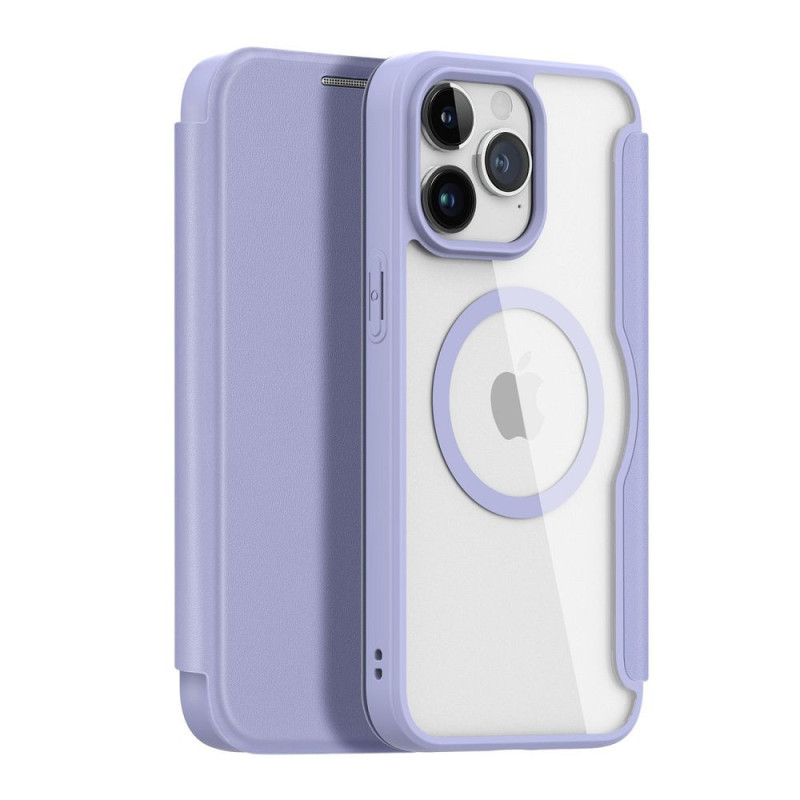 DUX DUCIS wallet case SKIN X PRO compatible with MagSafe for IPHONE 15 Pro Max purple DUX DUCIS wallet case SKIN X PRO compatible with MagSafe for IPHONE 15 Pro Max purple
