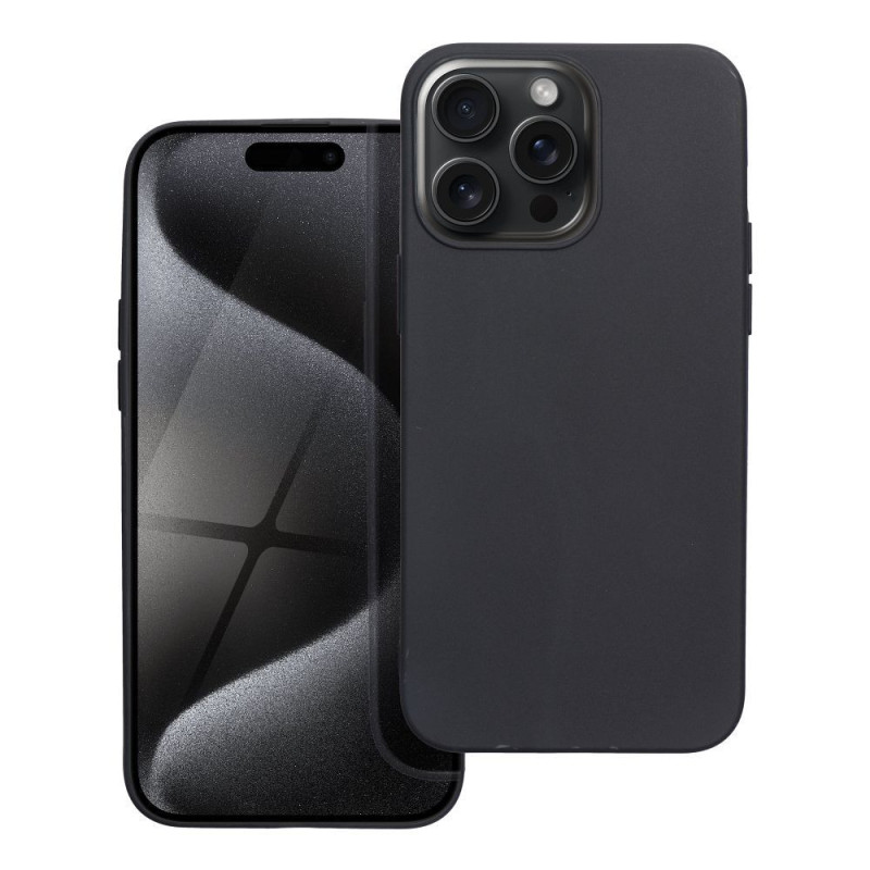 Case for iPhone 15 PRO MAX Matt black Case for iPhone 15 PRO MAX Matt black