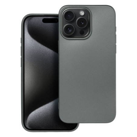 Case for iPhone 15 PRO MAX Metallic gray