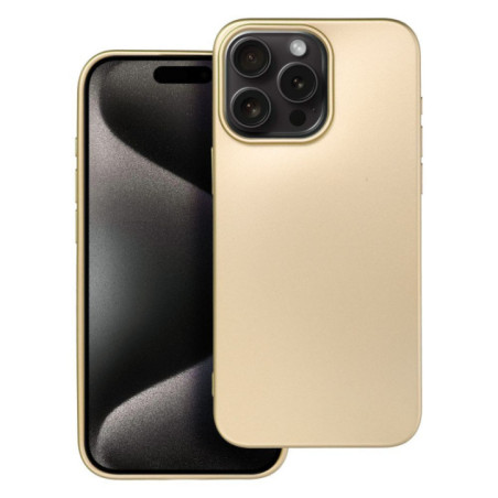 Case for iPhone 15 PRO MAX Metallic gold