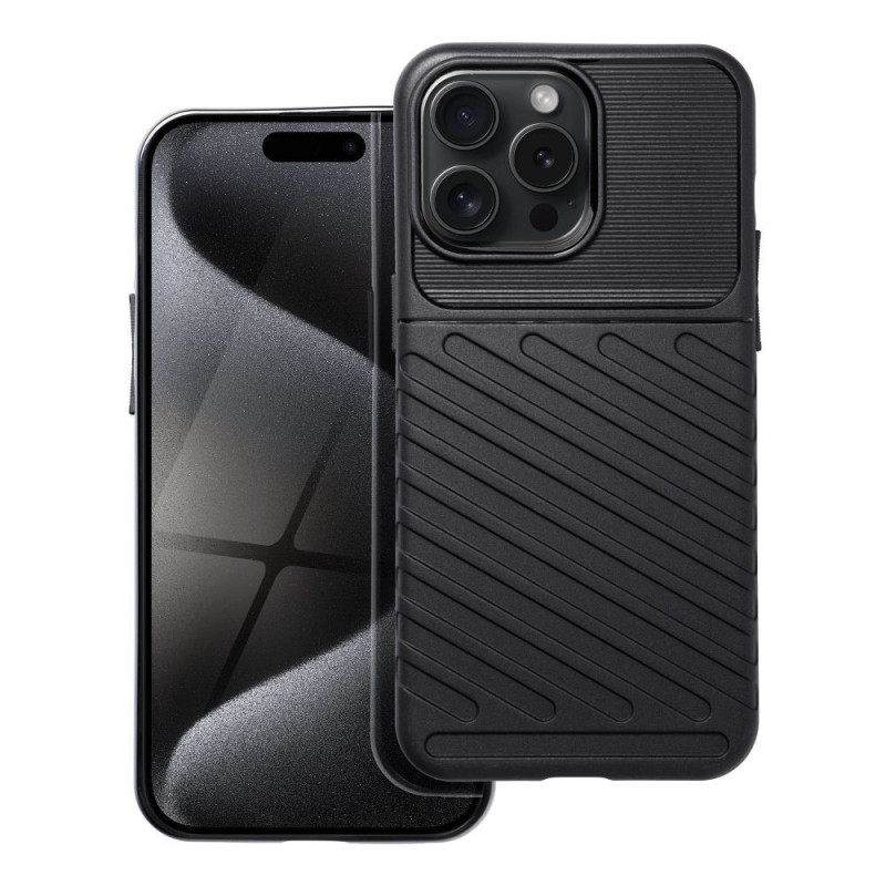 Case for iPhone 15 PRO MAX Thunder black