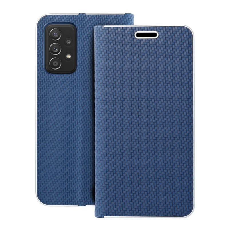 LUNA Book Carbon for SAMSUNG A52 5G / A52 LTE ( 4G ) / A52s 5G blue