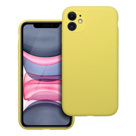 Case for iPhone 11 Silicone 2mm yellow