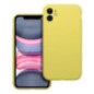 Case for iPhone 11 Silicone 2mm (camera protection) yellow