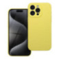 Case for iPhone 15 PRO MAX Silicone 2mm yellow