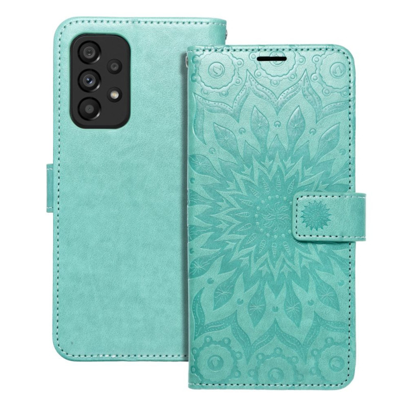 MEZZO Book case for SAMSUNG A53 5G mandala green MEZZO Book case for SAMSUNG A53 5G mandala green