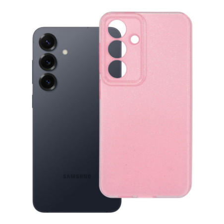 Case for Samsung S25 Clear Case 2 mm Blink pink