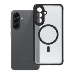 Case for Samsung A56 Full Matte Mag Cover compatible with MagSafe black