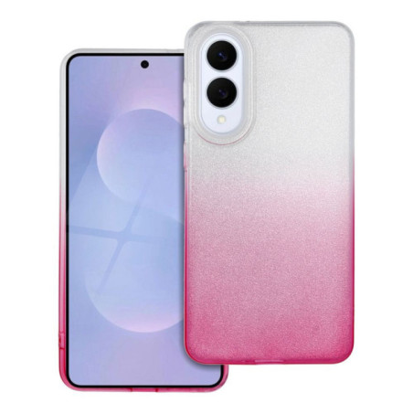 Case for Samsung S25 EDGE Shining transparent pink