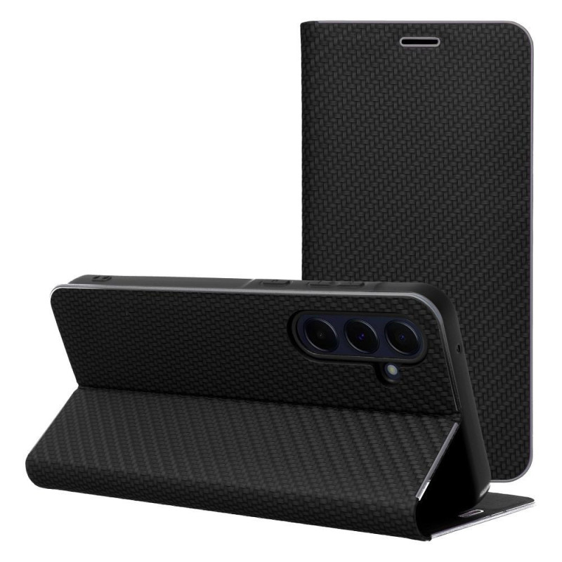 LUNA Book Carbon for SAMSUNG S25 Edge black