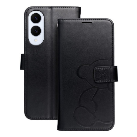 MEZZO Book case for SAMSUNG S25 Edge teddy bear black