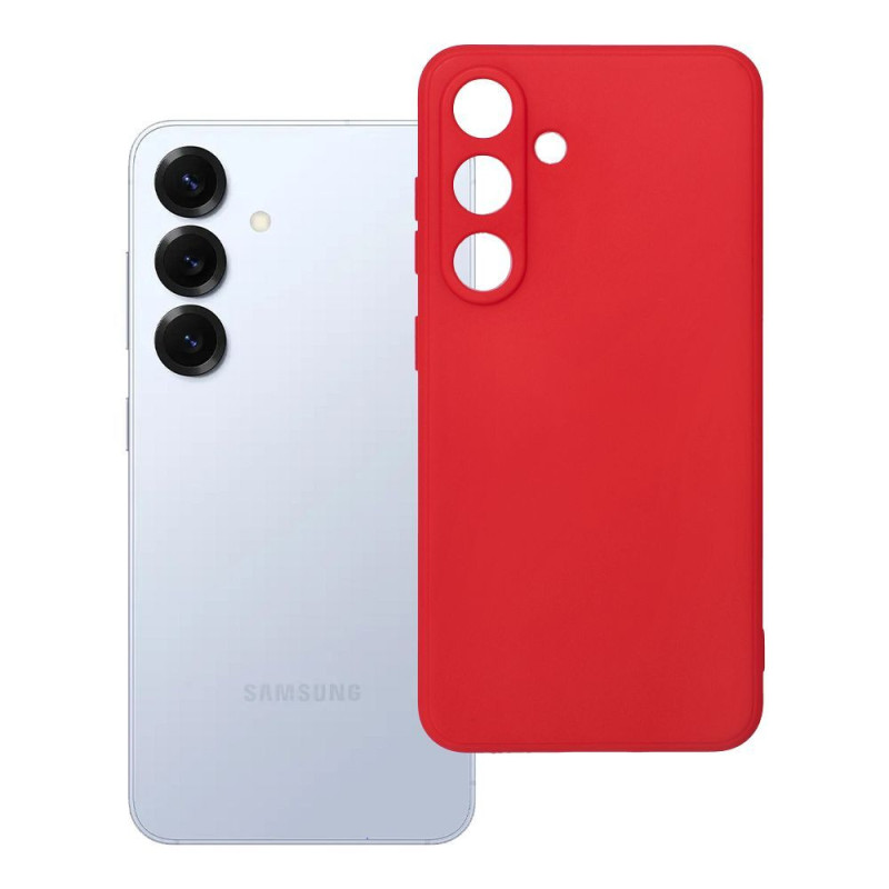 SOFT case for SAMSUNG S25 red