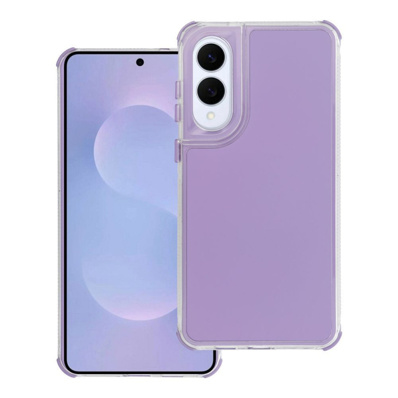 Case for Samsung S25 EDGE Matrix light violet Case for Samsung S25 EDGE Matrix light violet