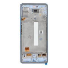 LCD Display for SAMSUNG A53 A536  HARD OLED with frame blue