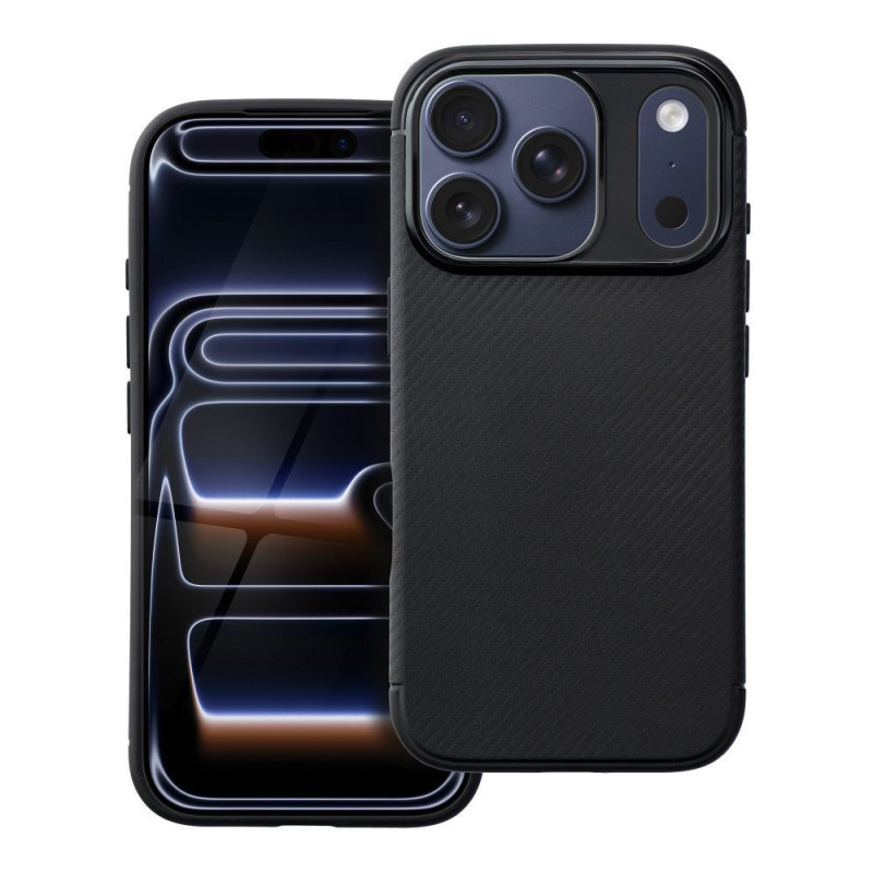Case for iPhone 17 PRO Carbon Premium black