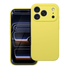 Case for iPhone 17 PRO Silicone 2mm yellow