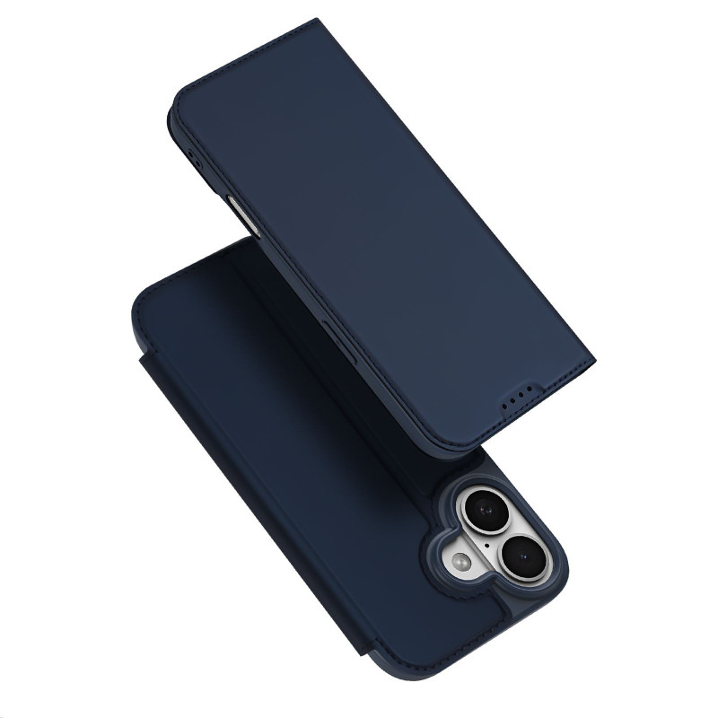 DUX DUCIS wallet case SKIN PRO for IPHONE 17 blue DUX DUCIS wallet case SKIN PRO for IPHONE 17 blue