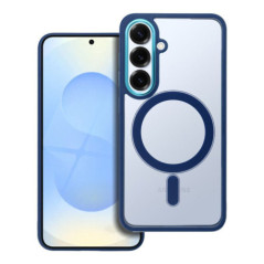 Case for Samsung S25 Color Edge Mag Cover compatible with MagSafe blue