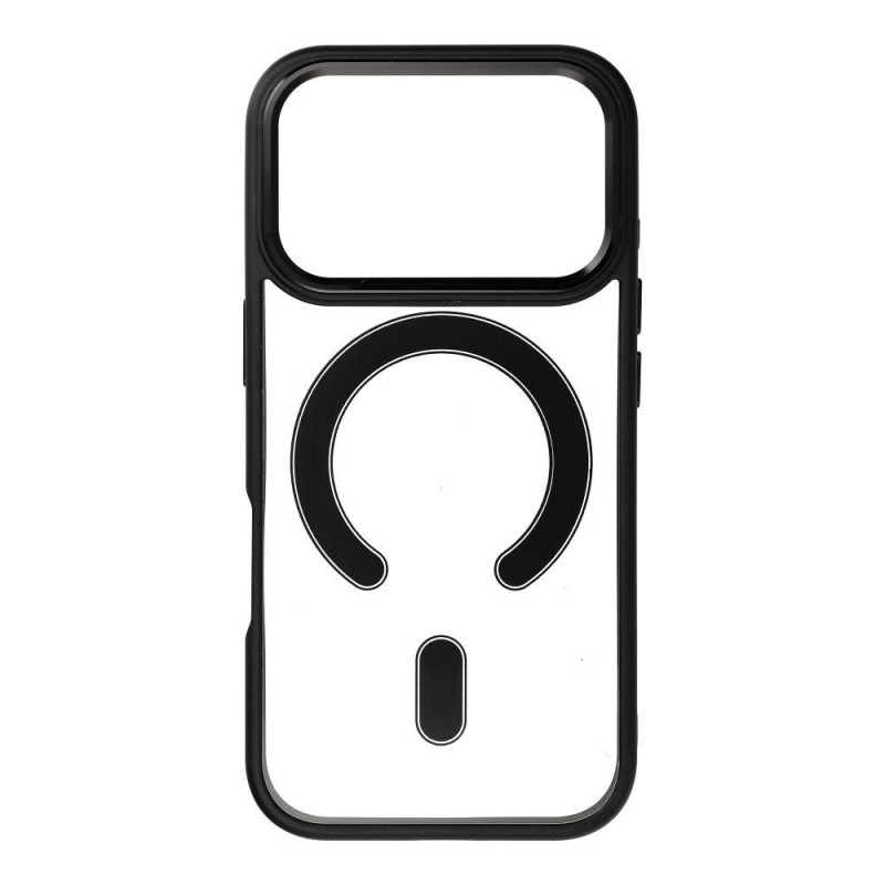Case for iPhone 17 PRO Color Edge Mag Cover compatible with MagSafe black
