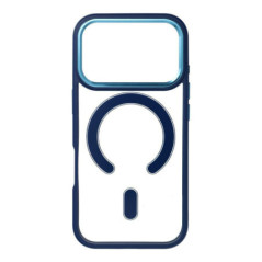 Case for iPhone 17 PRO Color Edge Mag Cover compatible with MagSafe blue