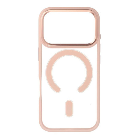 Case for iPhone 17 PRO Color Edge Mag Cover compatible with MagSafe pink
