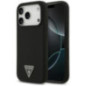 GUESS case for IPHONE 17 Pro compatible with MagSafe GUHMP17LSCTRLMK (Silicone W/ Triangle Logo) black