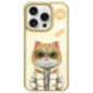 NIMMY case COOL&CUTE 2.0 Cat for IPHONE 15 Pro Max khaki