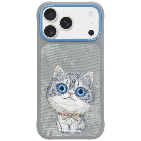 NIMMY case BIG EYED PET 2.0 Cat for IPHONE 17 Pro gray