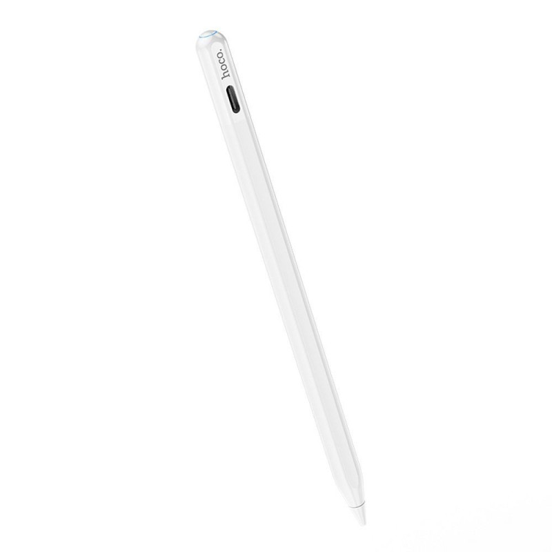 Capacitive pen for iPad active Hoco with anti-lost function 130 mAh GM112 white Capacitive pen for iPad active Hoco with anti-lost function 130 mAh GM112 white