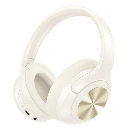 Wireless headphones Hoco ANC W54 milky white