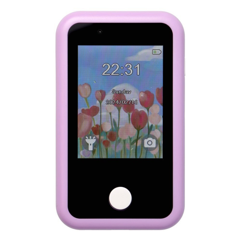 Game console for kids with touch screen 2,8" KDC-0027A purple Game console for kids with touch screen 2,8" KDC-0027A purple