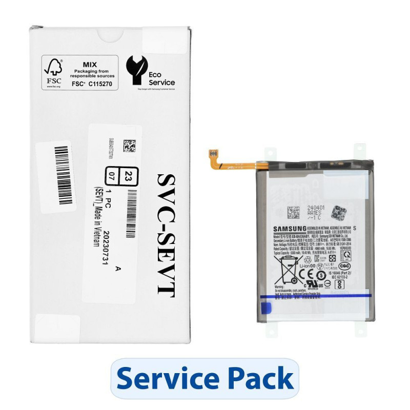 ServicePack Battery EB-BA536ABY for SAMSUNG A33 5G A336B GH82-28146A ServicePack Battery EB-BA536ABY for SAMSUNG A33 5G A336B GH82-28146A