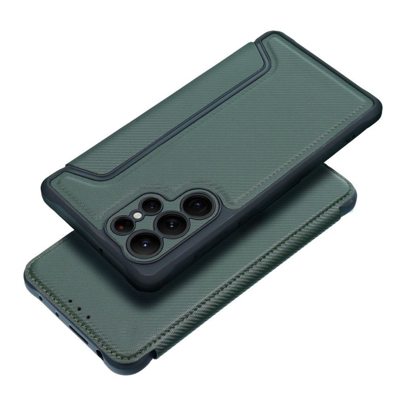 Flip case for Samsung A36 5G Razor Book dark green Flip case for Samsung A36 5G Razor Book dark green