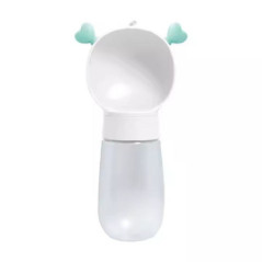 Dog outdoor drinking cup white