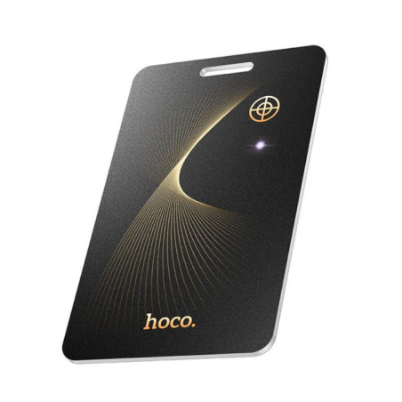 Locator compatible with Apple Find My Hoco card shape E92 black