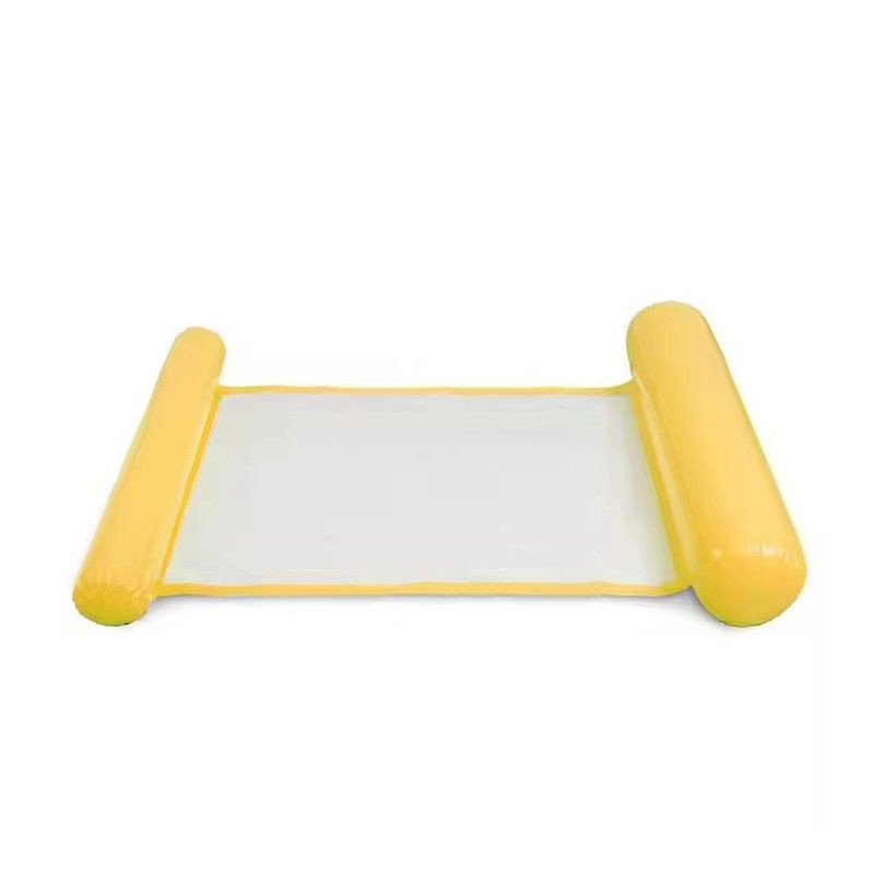 Inflatable floating row yellow