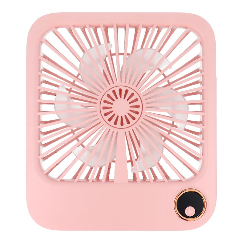 Desk fan with adjustable stand W30 pink Desk fan with adjustable stand W30 pink