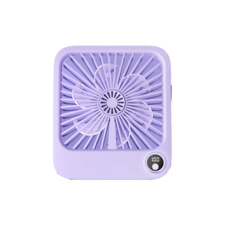 Desk fan with adjustable stand W30 purple