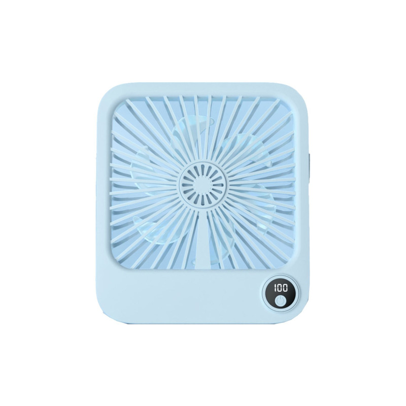 Desk fan with adjustable stand W30 blue