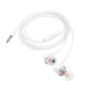 Wire earphones Jack 3,5 mm Hoco M107 white