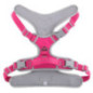 Dog harness OXFORD B size XL pink grey Dog harness OXFORD B size XL pink grey