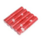 Plastic bags for dog excrement 10 rolls red