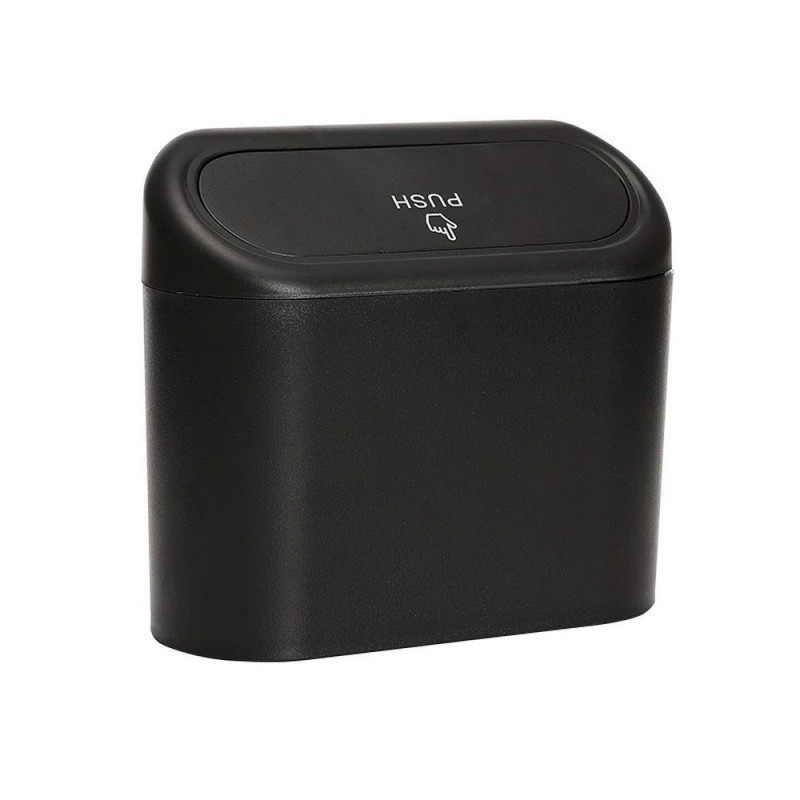 Car rubbish storage bin black Car rubbish storage bin black