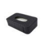 Tissue box with strap black